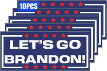 Load image into Gallery viewer, Lets Go Brandon Sticker 7x3&quot; - 10 Pc
