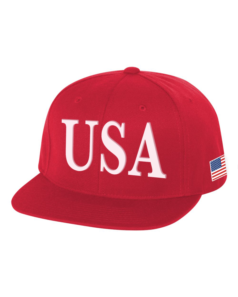 USA Hat - Red